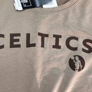 NBA Boston Celtics Women's Long Sleeve Tonal Crew Neck T-Shirt - medium